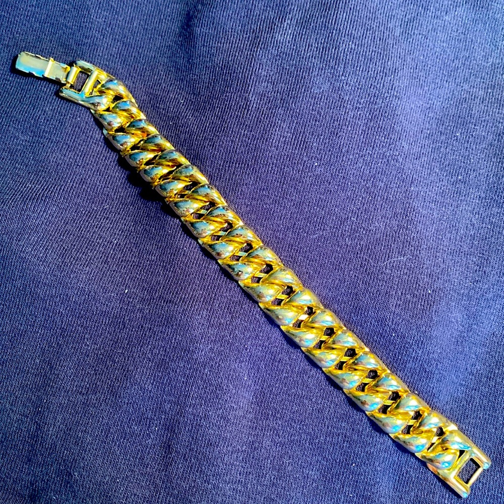 Gold colored bracelet